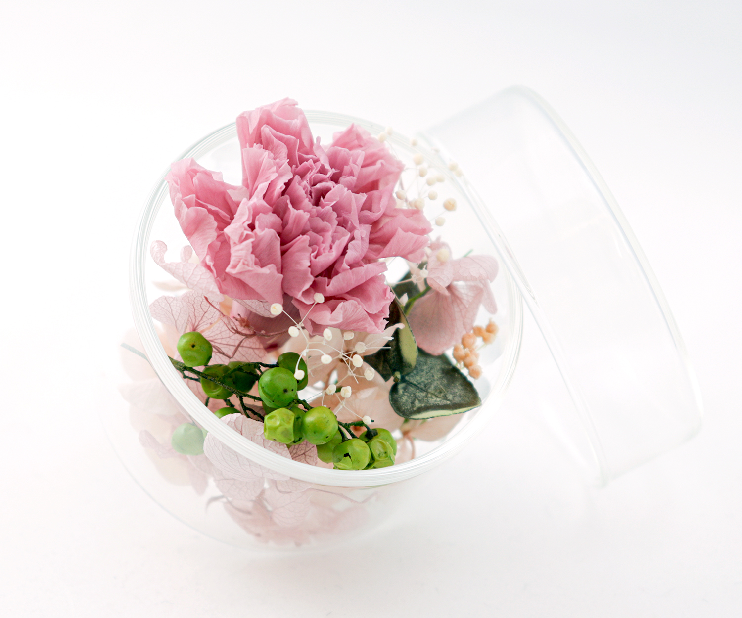 【母の日】aroma bloom カーネーションハーフポット Sセット