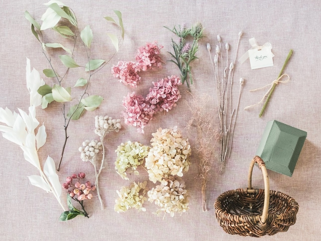 DIY キット　ドライフラワー