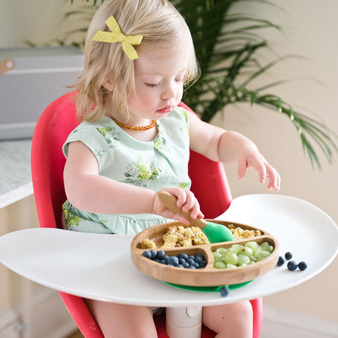 竹プレートワイド＋スプーンセット