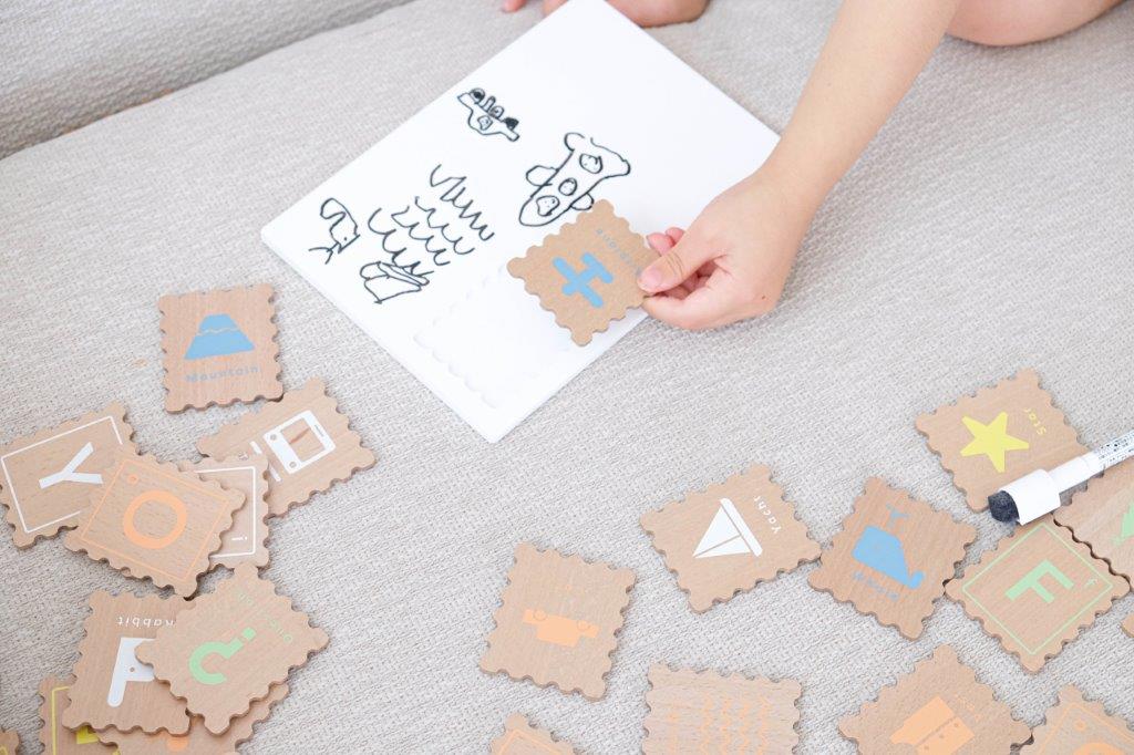 ひらがなbiscuit & ABC stamp