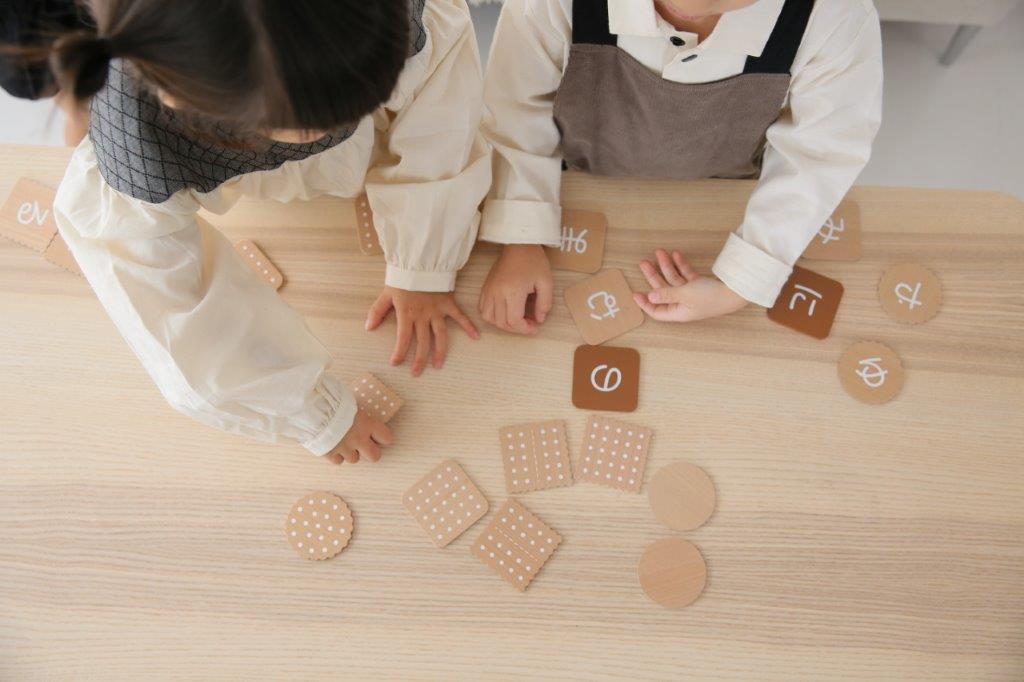 ひらがなbiscuit & ABC stamp