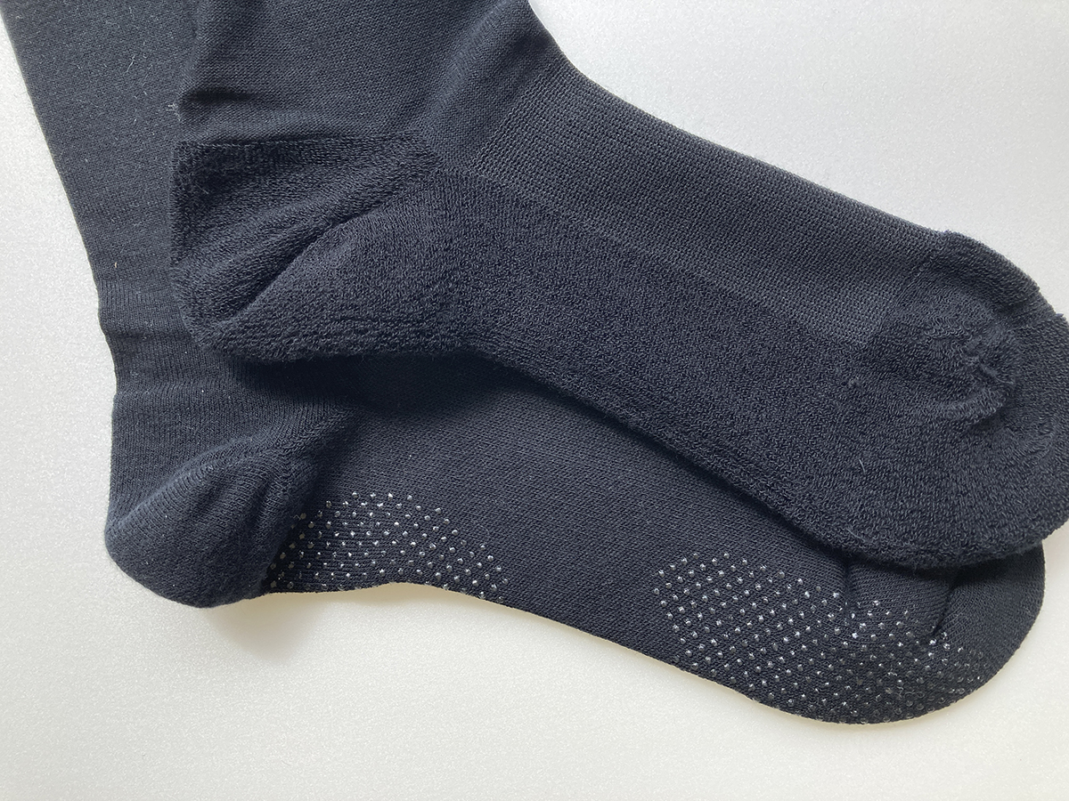 ロング丈ハイゲージプレーンソックスChet FI-001