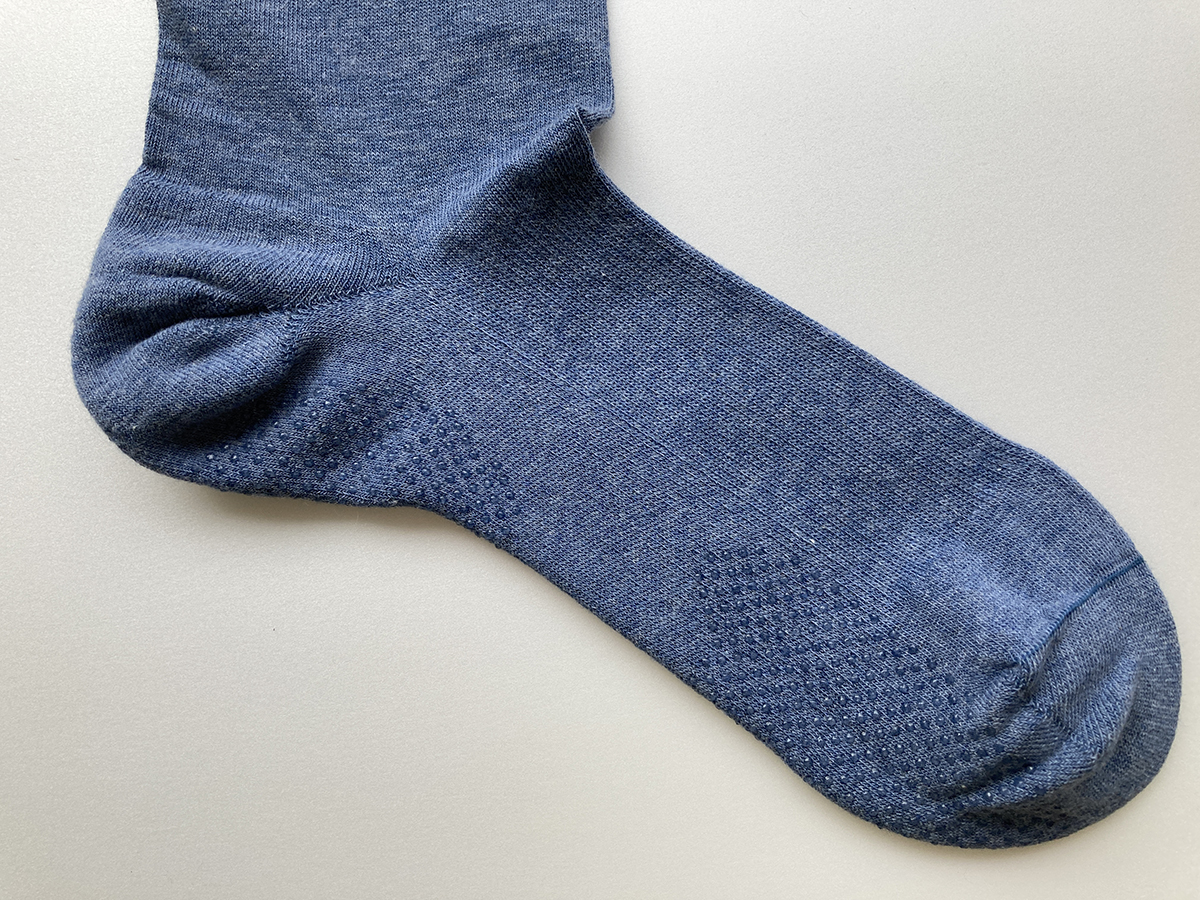 ロング丈ハイゲージプレーンソックスChet FI-001