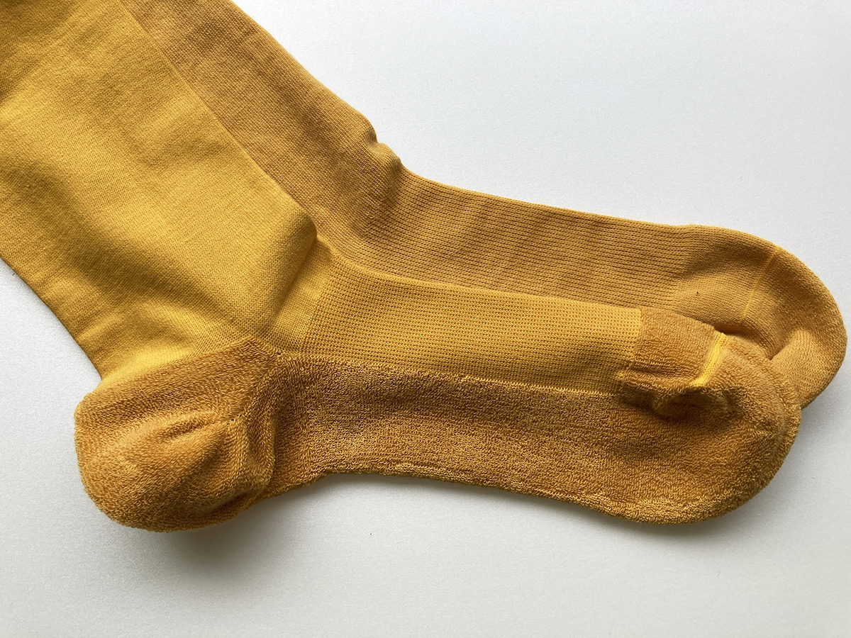 ロング丈ハイゲージプレーンソックスChet FI-001