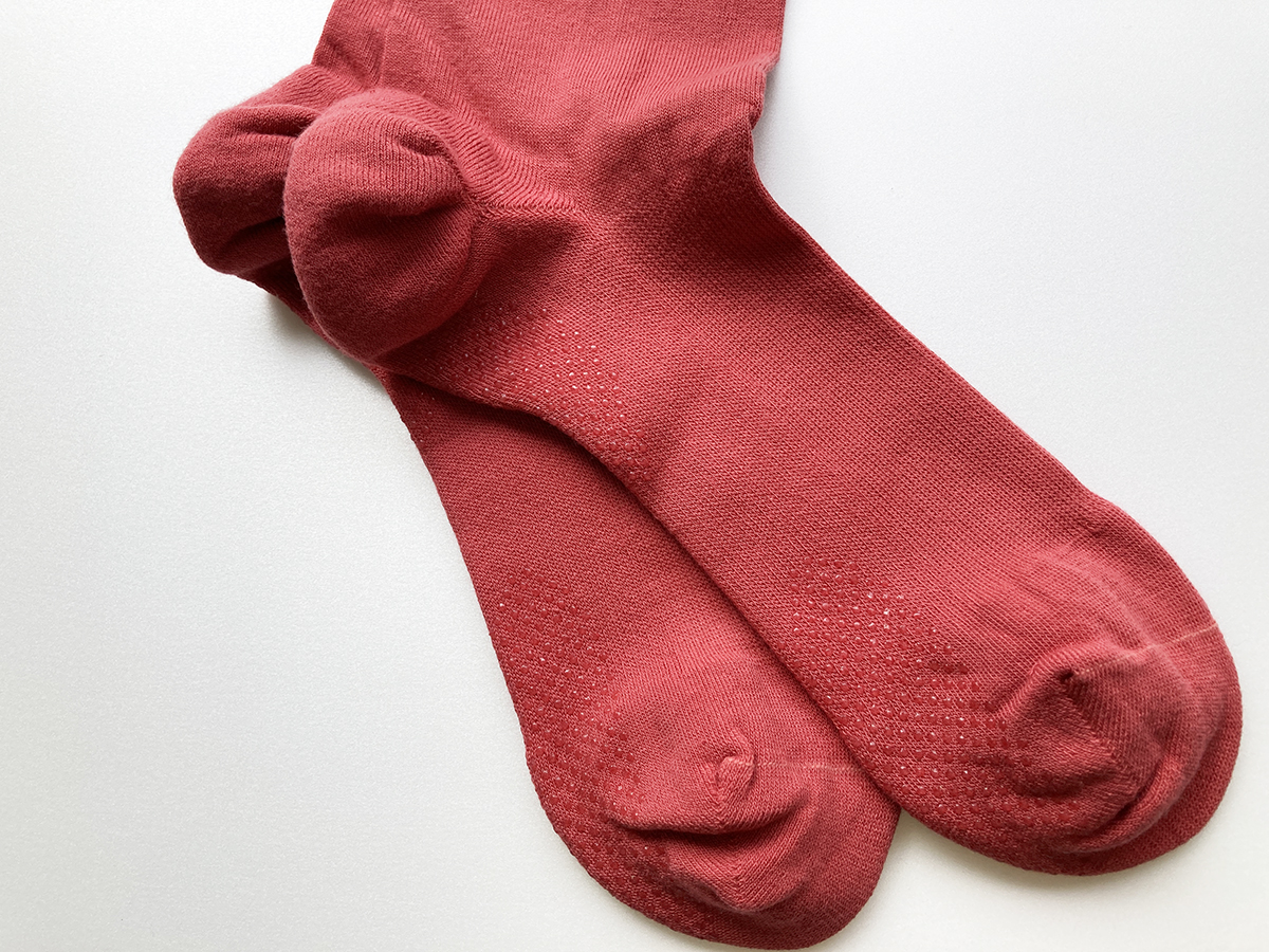 ロング丈ハイゲージプレーンソックスChet FI-001