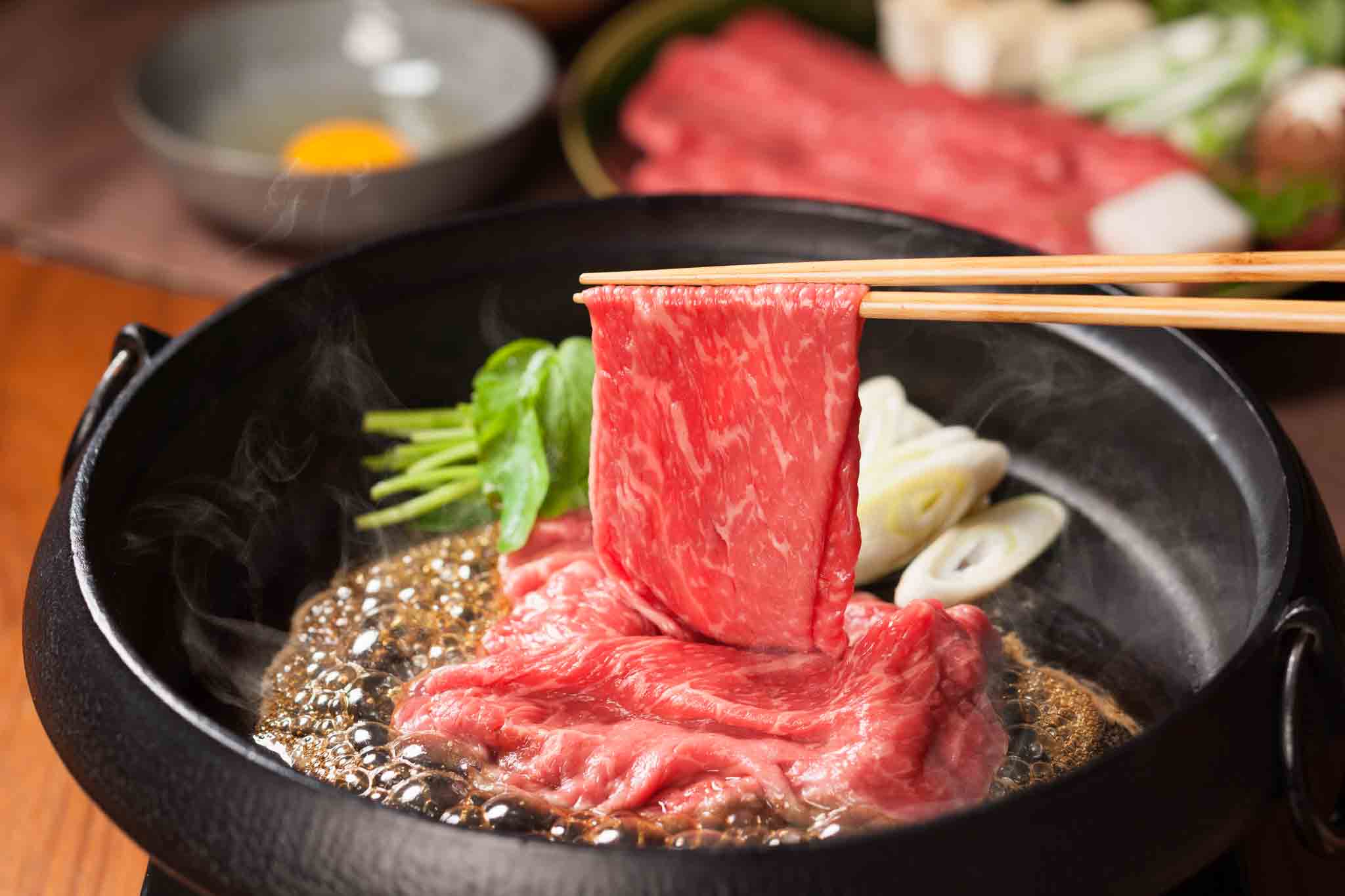 日本四大和牛すき焼き・しゃぶしゃぶ用