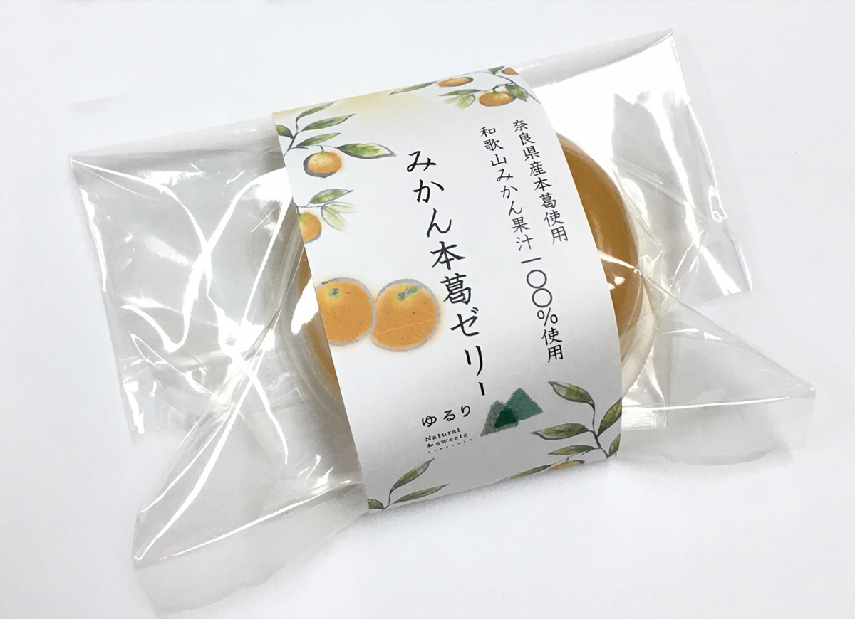 みかん本葛ゼリー6個入 | ゆるりのプレゼント・ギフト通販