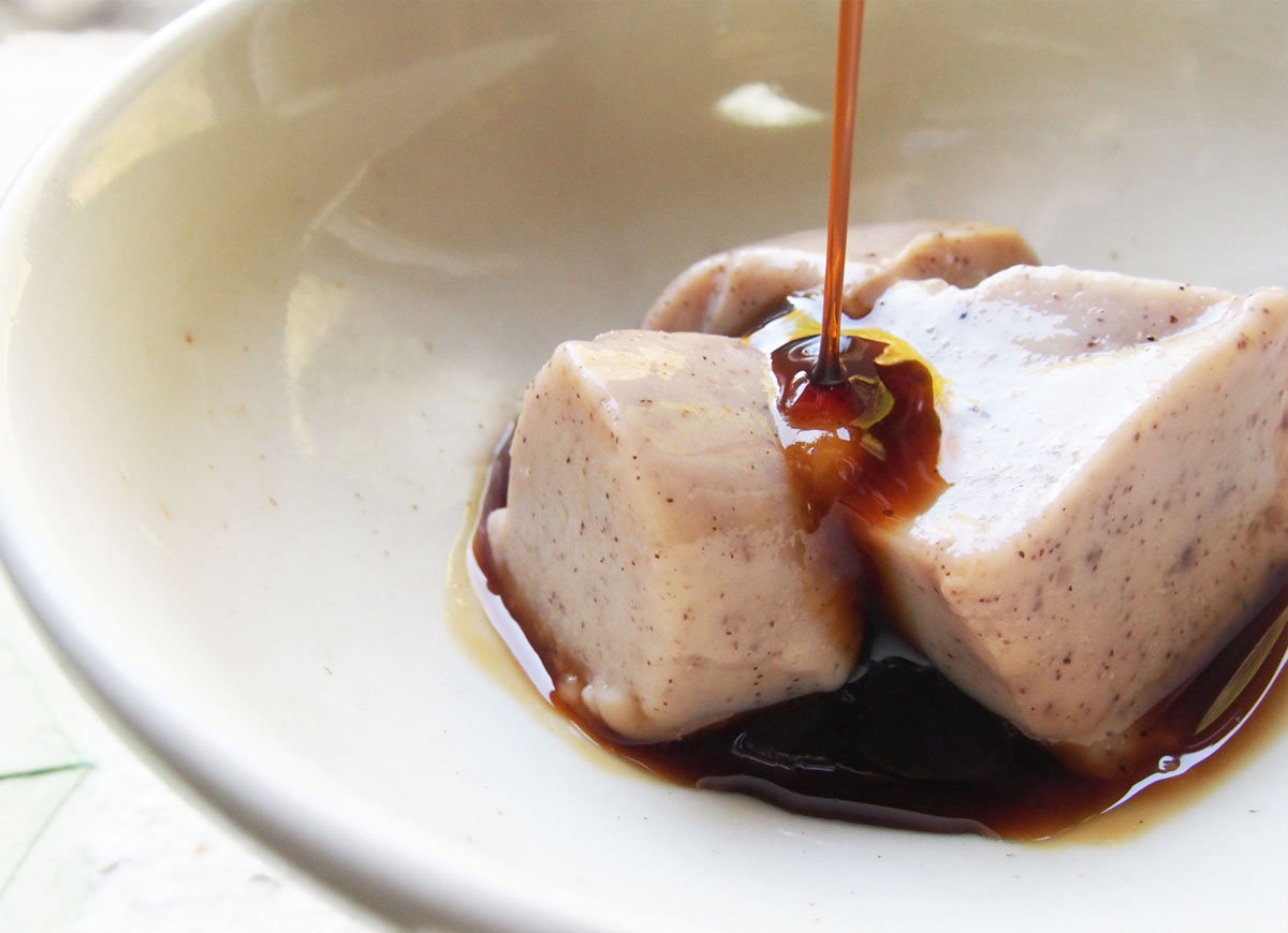 葛豆乳ムース（黒大豆）と本くずゆ2種詰合せ