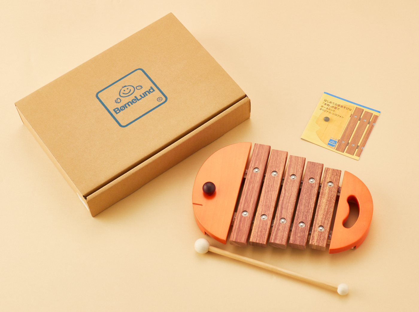 新品・未使用　BorneLund　ボーネルンド　木琴　ベビーシロフォン Amazon.co.jp: ＜ボーネルンド＞ ベビーシロフォン (木琴