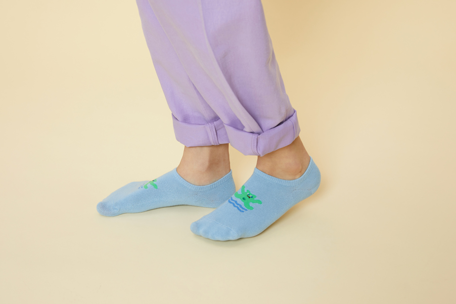 スローコースター フットカバーシリーズ22.5-27.5cm ユニセックスフリーサイズ｜ソックス