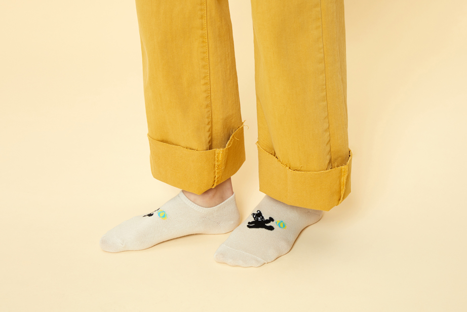 スローコースター フットカバーシリーズ22.5-27.5cm ユニセックスフリーサイズ｜ソックス