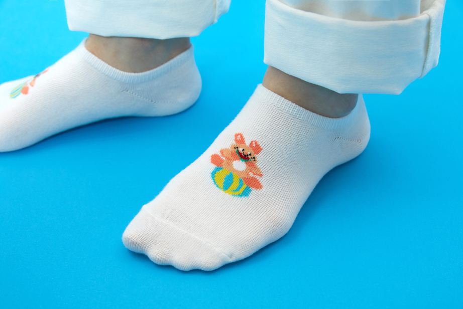 スローコースター フットカバーシリーズ22.5-27.5cm ユニセックスフリーサイズ｜ソックス