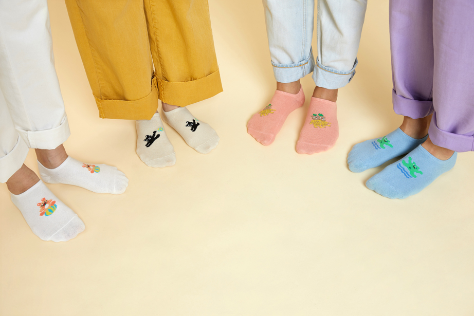 スローコースター フットカバーシリーズ22.5-27.5cm ユニセックスフリーサイズ｜ソックス