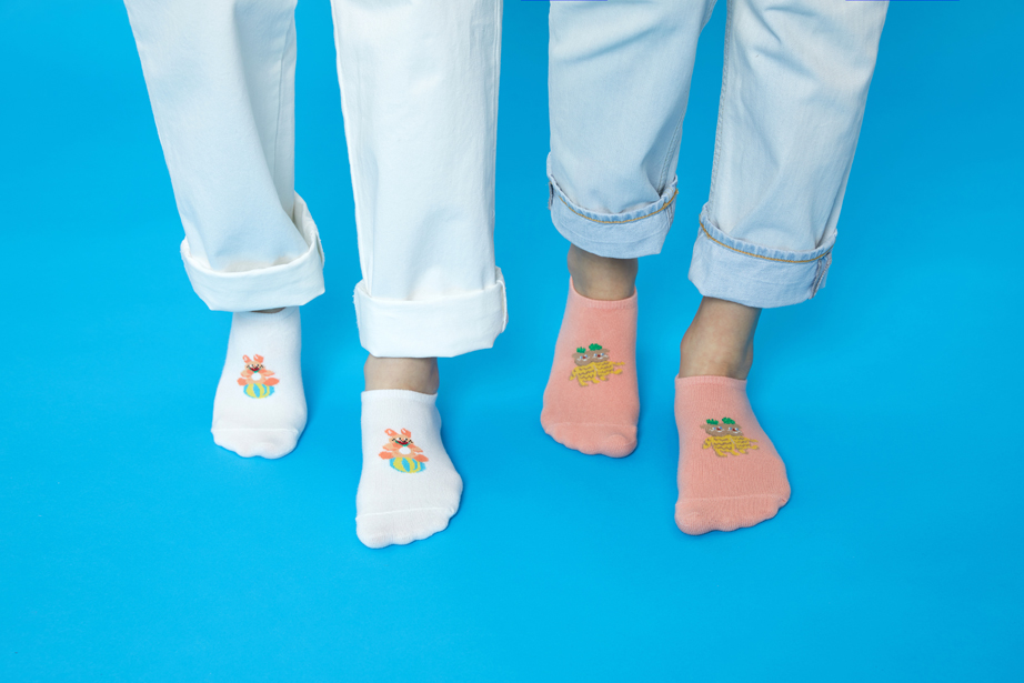 スローコースター フットカバーシリーズ22.5-27.5cm ユニセックスフリーサイズ｜ソックス