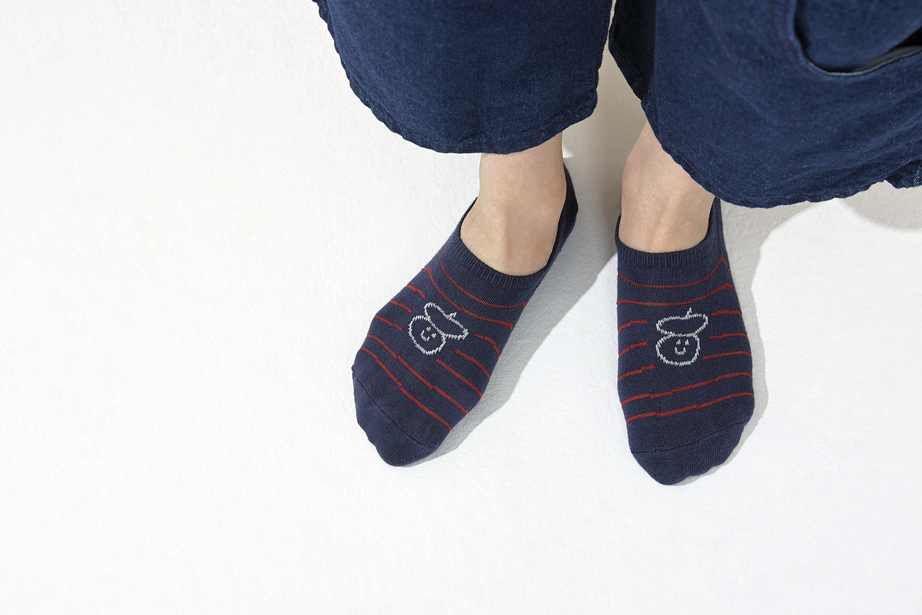 イナパスクエア フットカバーシリーズ22.5-27.5cm ユニセックスフリーサイズ｜ソックス