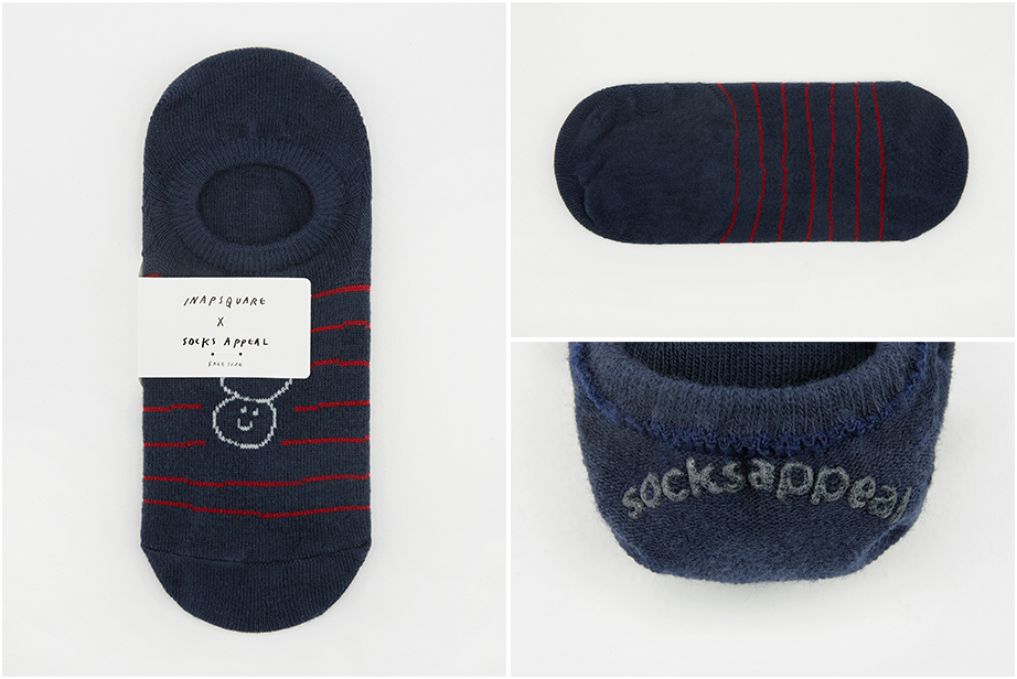 イナパスクエア フットカバーシリーズ22.5-27.5cm ユニセックスフリーサイズ｜ソックス