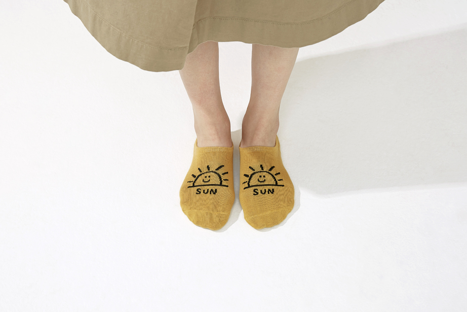 イナパスクエア フットカバーシリーズ22.5-27.5cm ユニセックスフリーサイズ｜ソックス