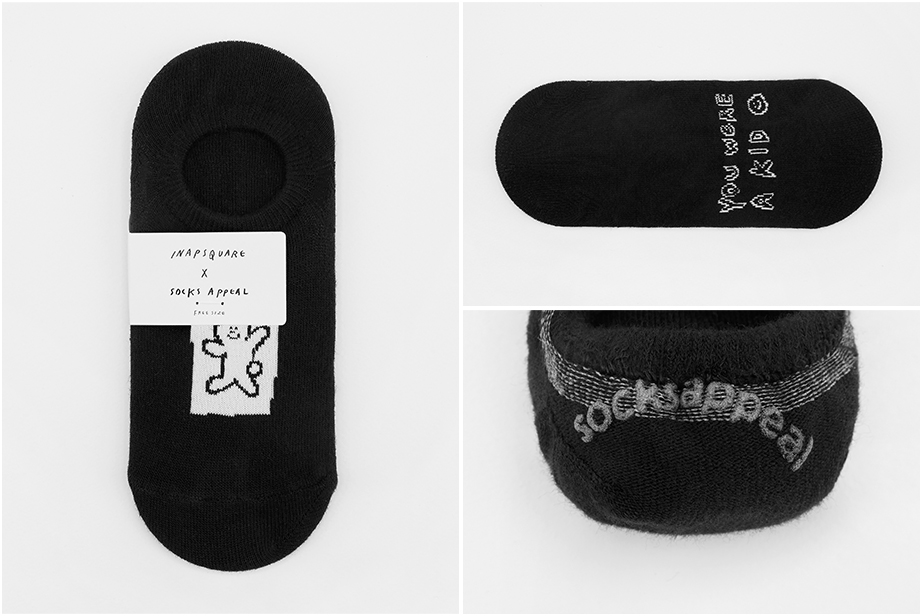 イナパスクエア フットカバーシリーズ22.5-27.5cm ユニセックスフリーサイズ｜ソックス