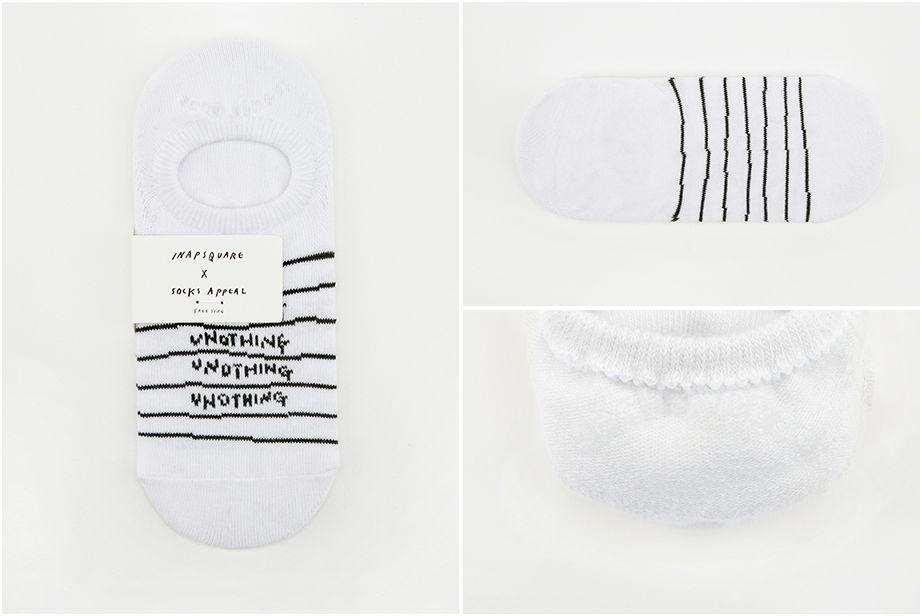 イナパスクエア フットカバーシリーズ22.5-27.5cm ユニセックスフリーサイズ｜ソックス