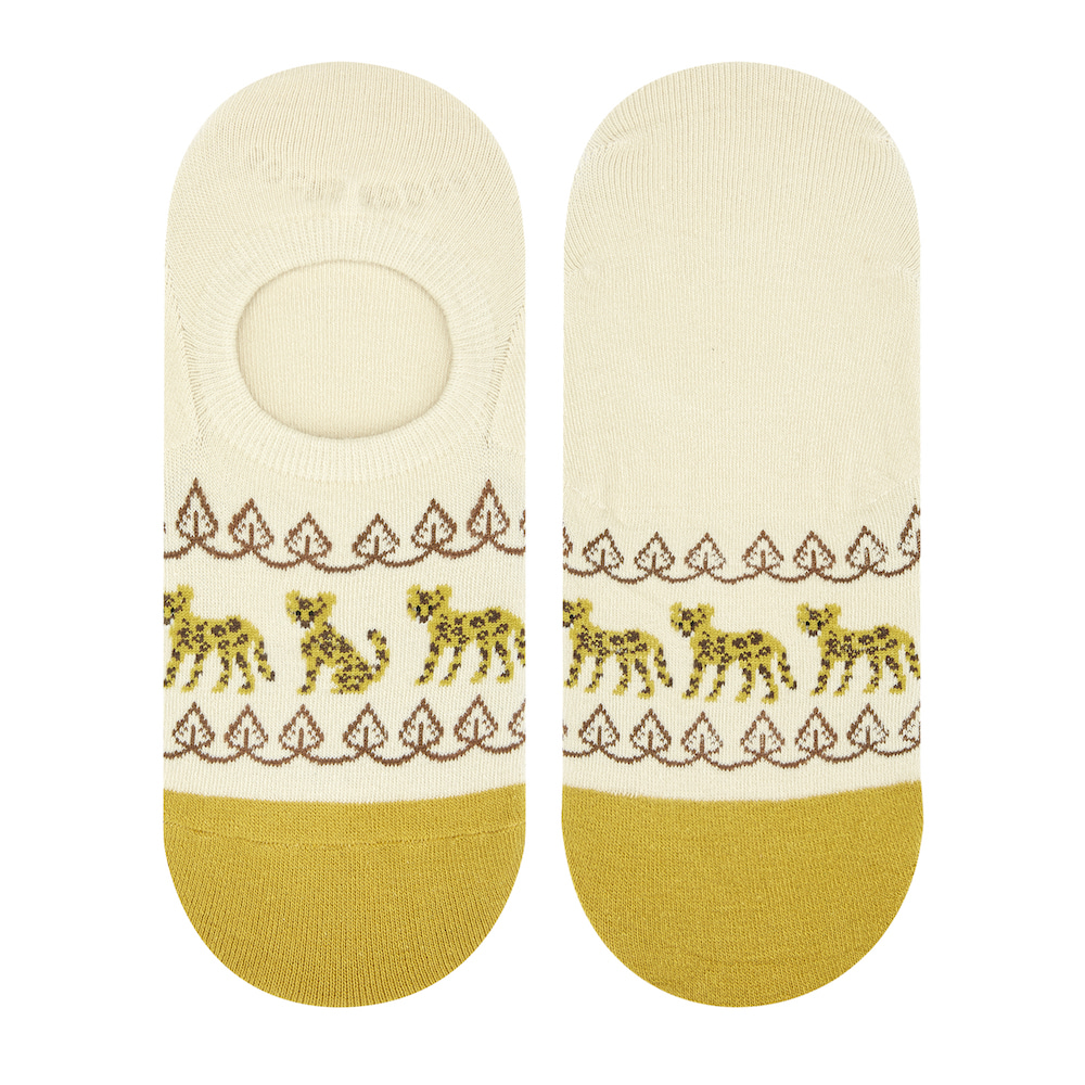 ジャングルフレンズ フットカバーシリーズ22.5-27.5cm ユニセックスフリーサイズ｜ソックス