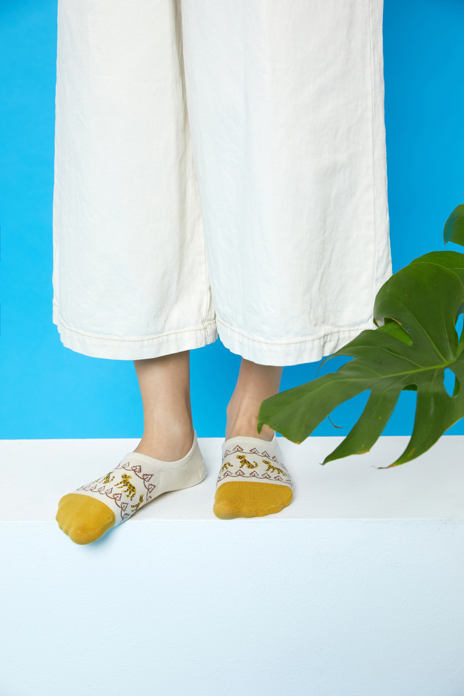 ジャングルフレンズ フットカバーシリーズ22.5-27.5cm ユニセックスフリーサイズ｜ソックス