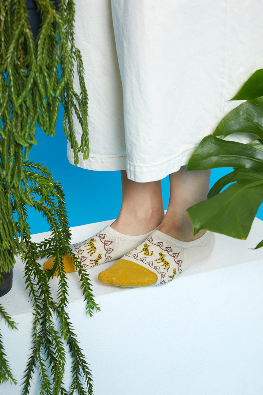 ジャングルフレンズ フットカバーシリーズ22.5-27.5cm ユニセックスフリーサイズ｜ソックス