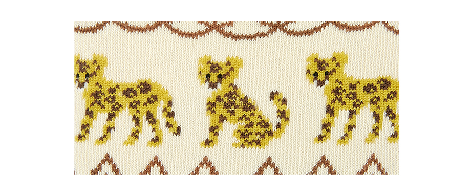 ジャングルフレンズ フットカバーシリーズ22.5-27.5cm ユニセックスフリーサイズ｜ソックス