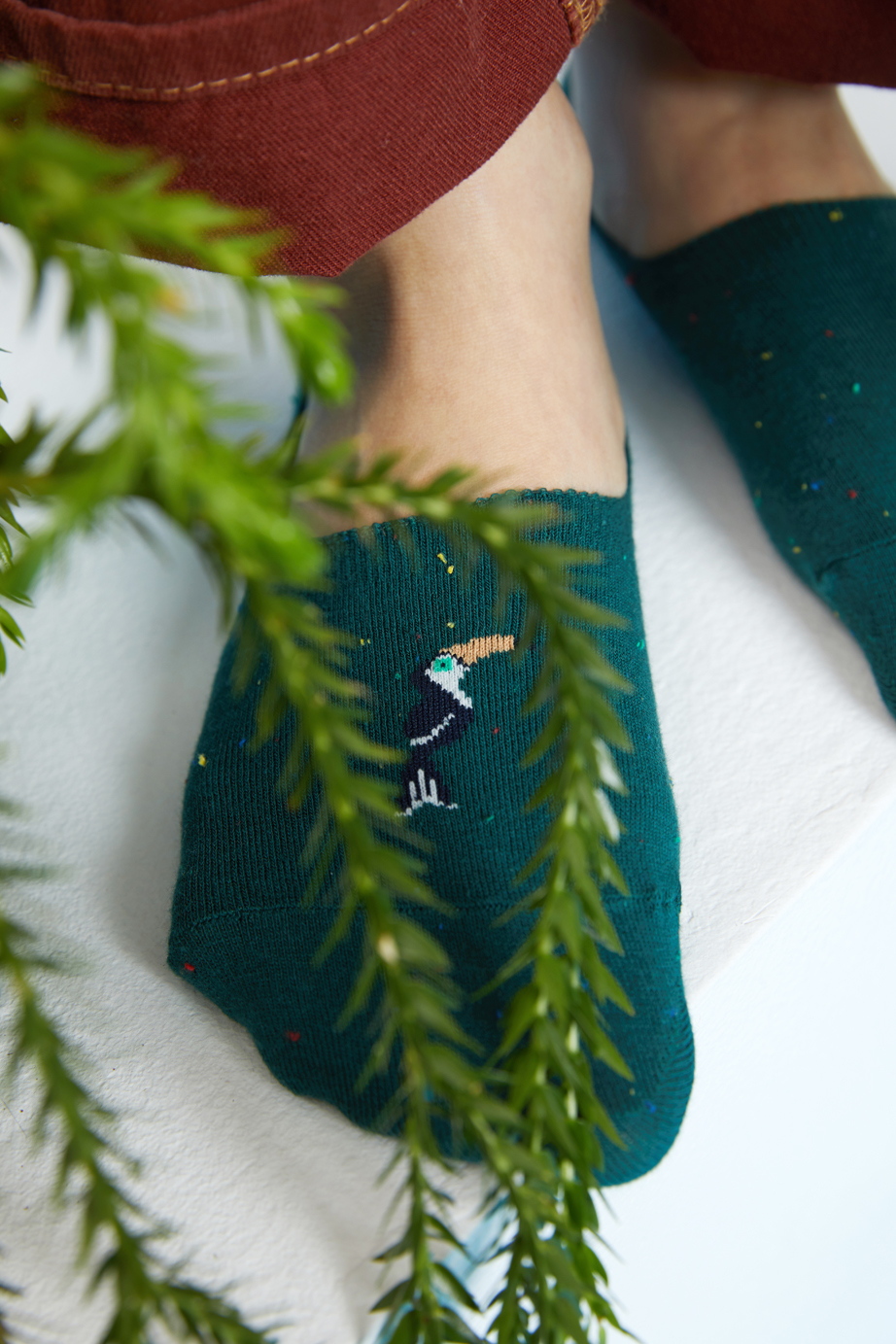 ジャングルフレンズ フットカバーシリーズ22.5-27.5cm ユニセックスフリーサイズ｜ソックス