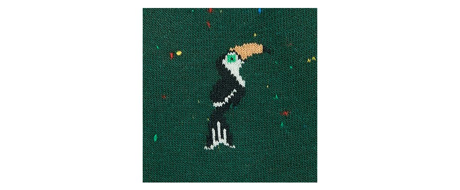 ジャングルフレンズ フットカバーシリーズ22.5-27.5cm ユニセックスフリーサイズ｜ソックス