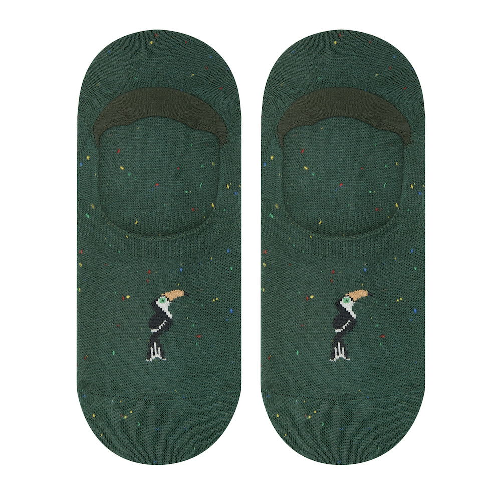 ジャングルフレンズ フットカバーシリーズ22.5-27.5cm ユニセックスフリーサイズ｜ソックス