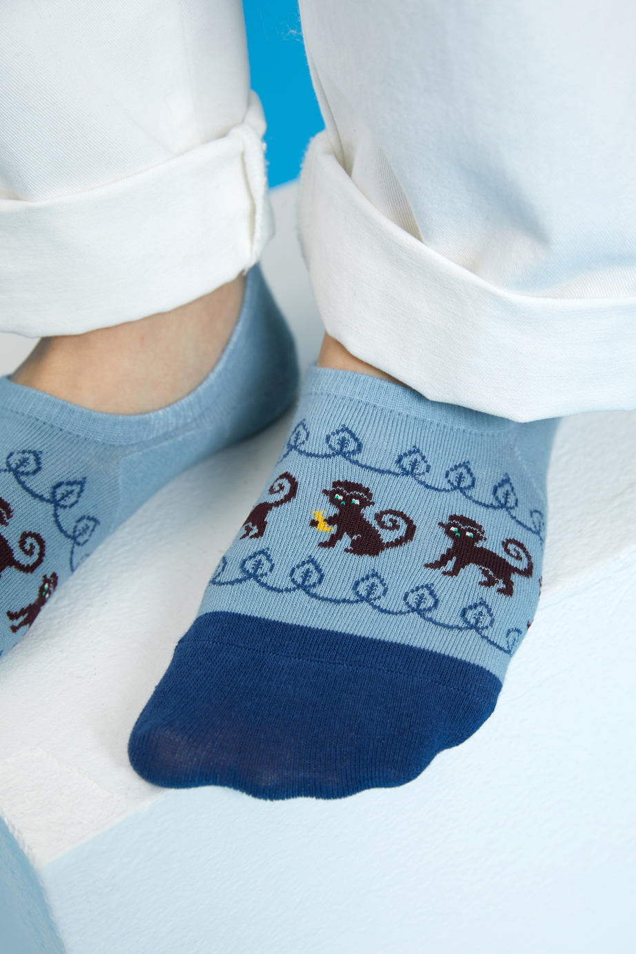 ジャングルフレンズ フットカバーシリーズ22.5-27.5cm ユニセックスフリーサイズ｜ソックス