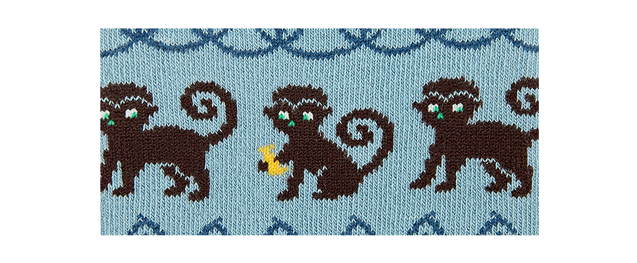 ジャングルフレンズ フットカバーシリーズ22.5-27.5cm ユニセックスフリーサイズ｜ソックス