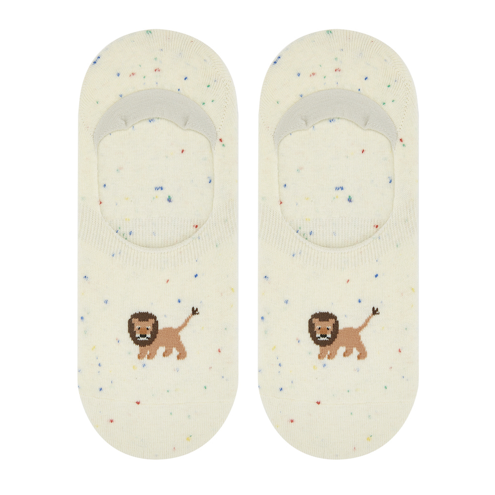 ジャングルフレンズ フットカバーシリーズ22.5-27.5cm ユニセックスフリーサイズ｜ソックス