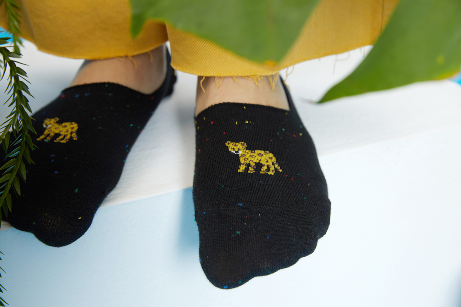 ジャングルフレンズ フットカバーシリーズ22.5-27.5cm ユニセックスフリーサイズ｜ソックス