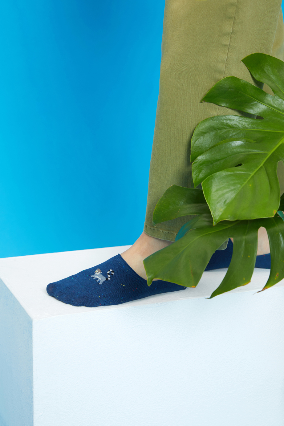 ジャングルフレンズ フットカバーシリーズ22.5-27.5cm ユニセックスフリーサイズ｜ソックス