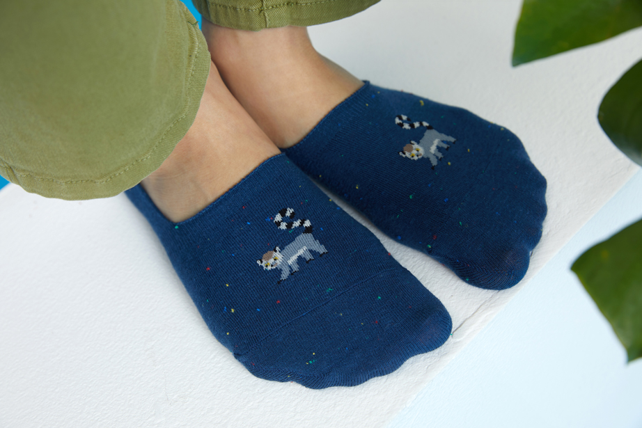 ジャングルフレンズ フットカバーシリーズ22.5-27.5cm ユニセックスフリーサイズ｜ソックス