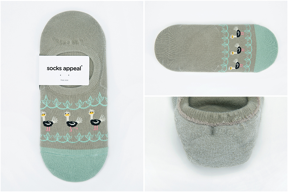 ジャングルフレンズ フットカバーシリーズ22.5-27.5cm ユニセックスフリーサイズ｜ソックス