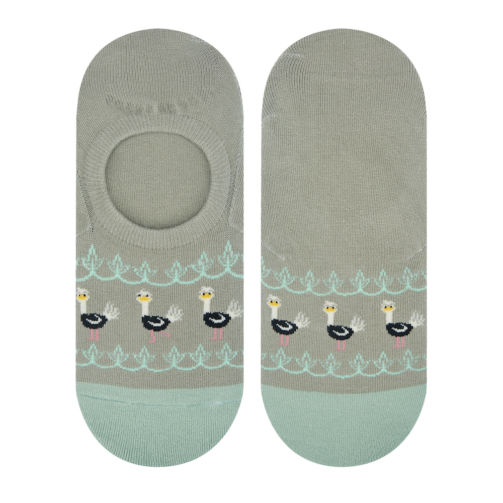 ジャングルフレンズ フットカバーシリーズ22.5-27.5cm ユニセックスフリーサイズ｜ソックス