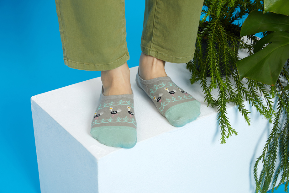 ジャングルフレンズ フットカバーシリーズ22.5-27.5cm ユニセックスフリーサイズ｜ソックス