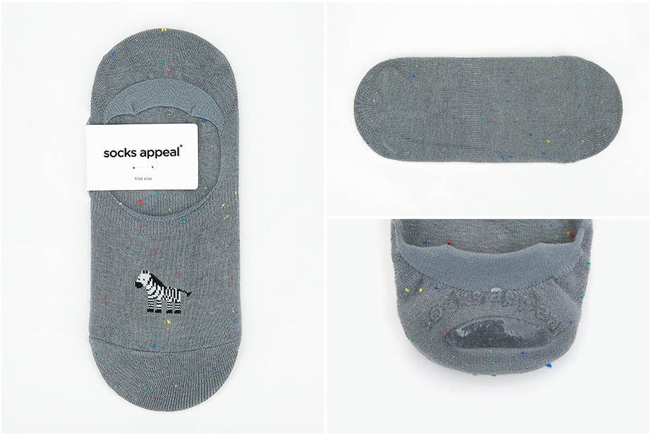 ジャングルフレンズ フットカバーシリーズ22.5-27.5cm ユニセックスフリーサイズ｜ソックス