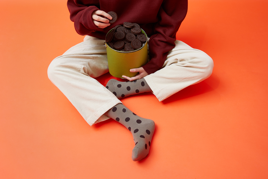 ドットシリーズ22.5-27.5cm ユニセックスフリーサイズ｜ソックス