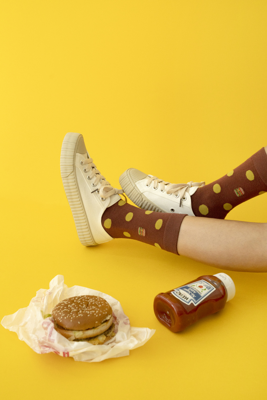 ドットシリーズ22.5-27.5cm ユニセックスフリーサイズ｜ソックス