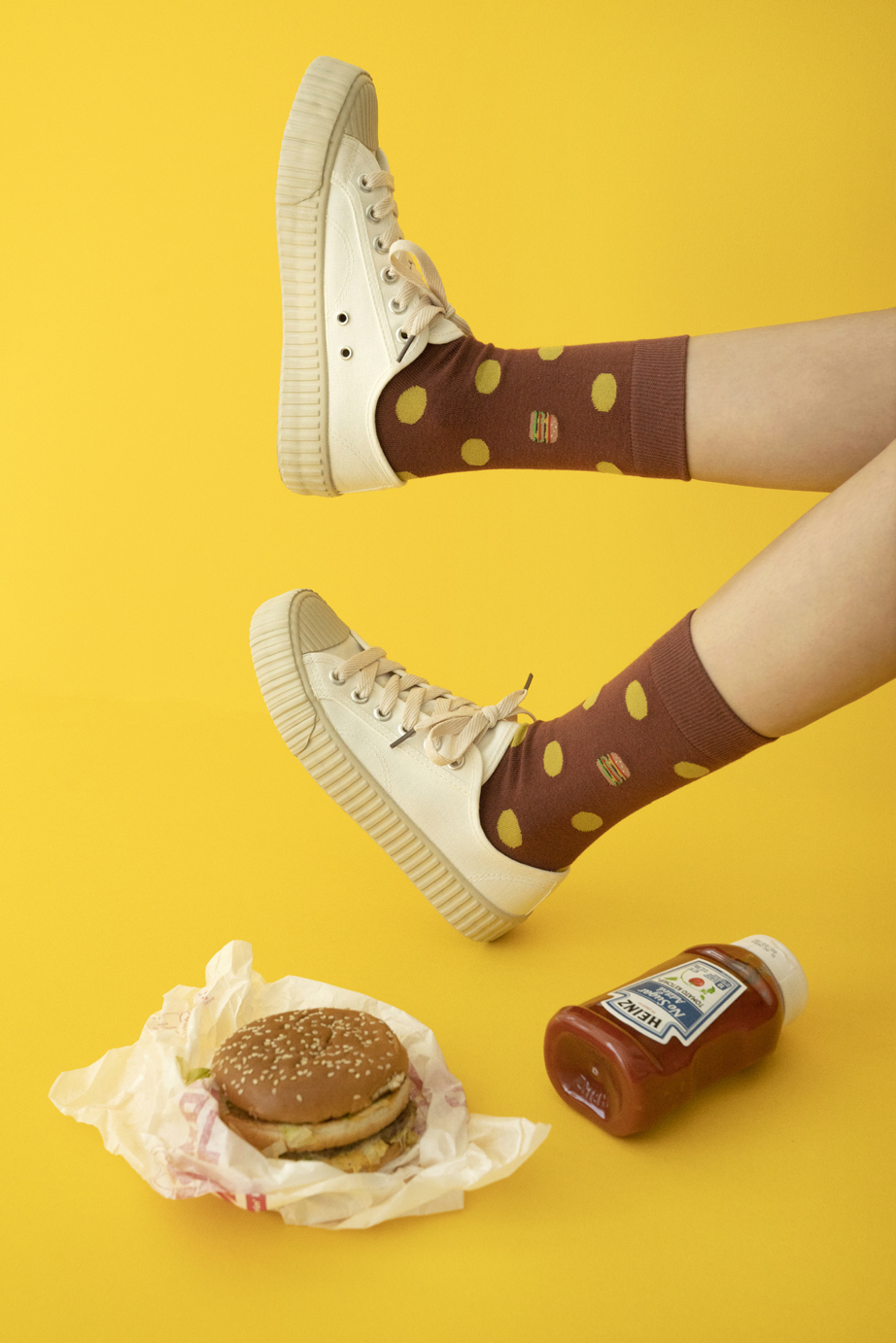 ドットシリーズ22.5-27.5cm ユニセックスフリーサイズ｜ソックス