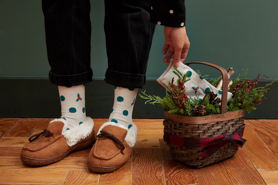 ドットシリーズ22.5-27.5cm ユニセックスフリーサイズ｜ソックス