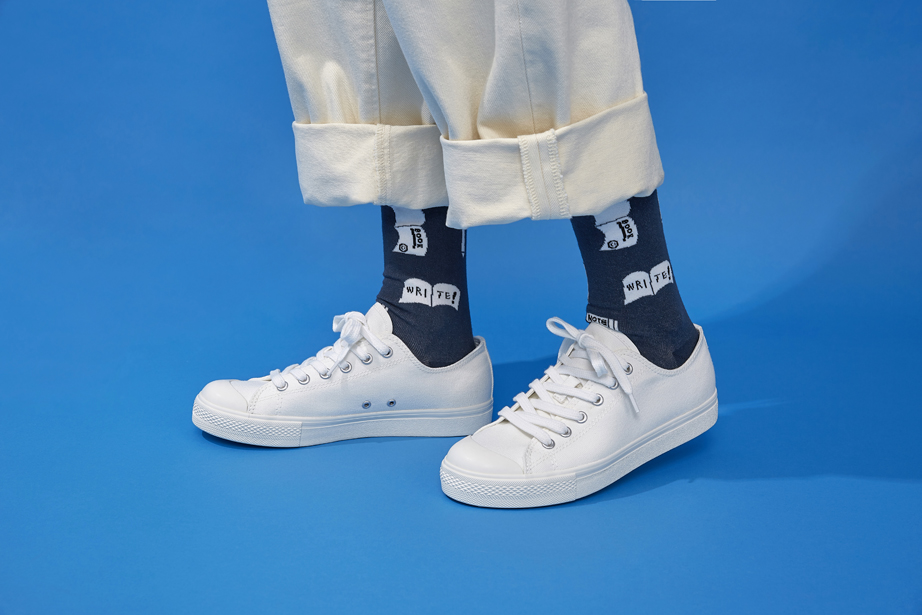 イナパスクエア シリーズ22.5-27.5cm ユニセックスフリーサイズ｜ソックス