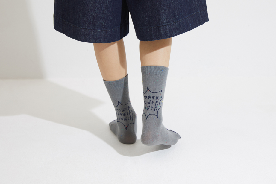 イナパスクエア シリーズ22.5-27.5cm ユニセックスフリーサイズ｜ソックス