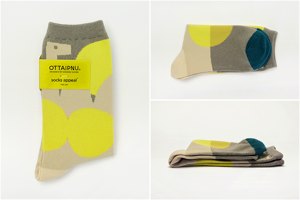 デザイナー鈴木マサルコラボ OTTAIPNUソックスシリーズ