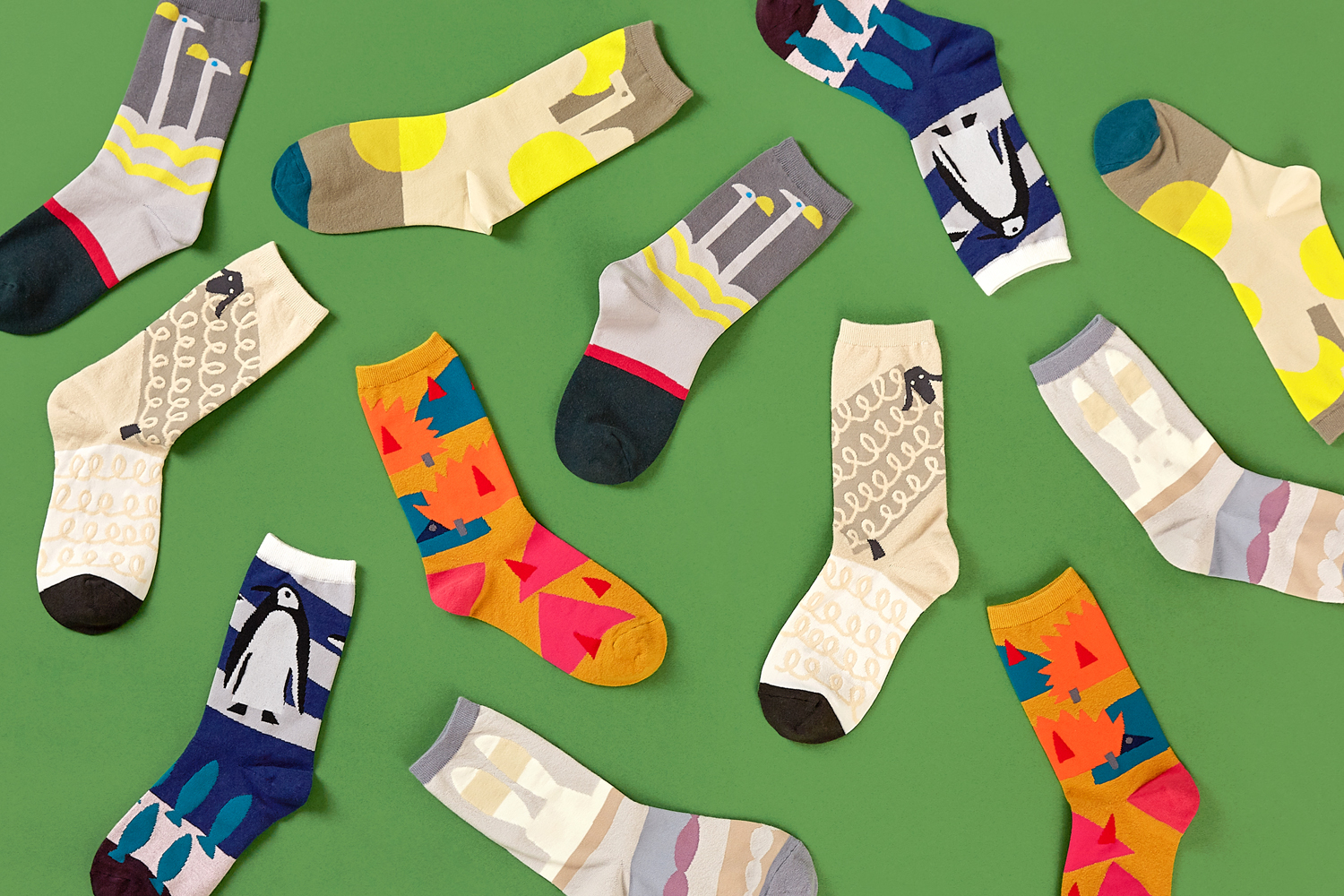 デザイナー鈴木マサルコラボ OTTAIPNUソックスシリーズ