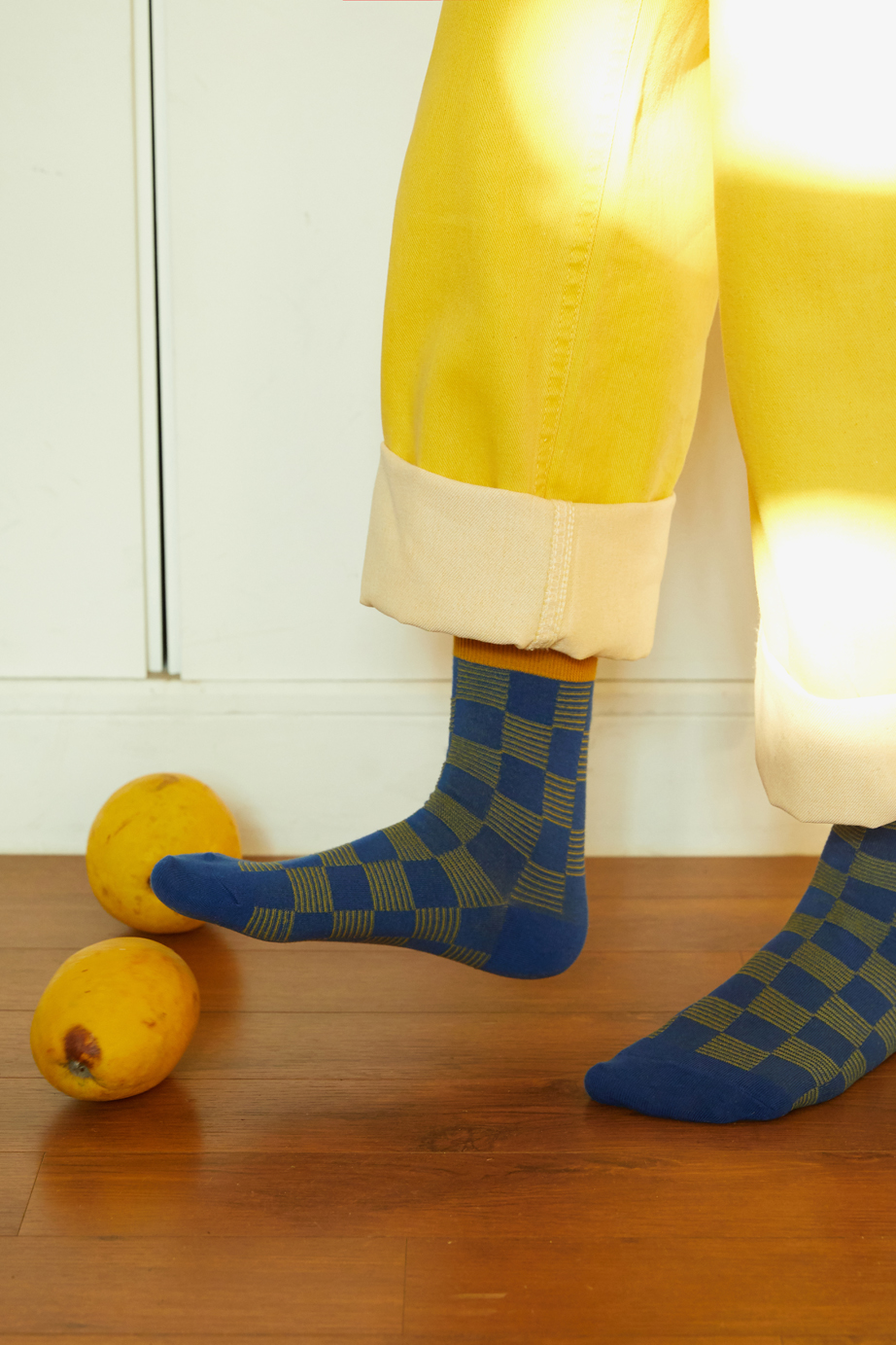 チェックシリーズ 22.5-27.5cm ユニセックスフリーサイズ｜ソックス