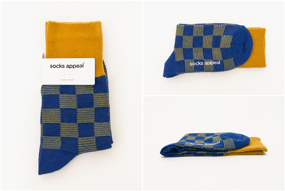 チェックシリーズ 22.5-27.5cm ユニセックスフリーサイズ｜ソックス